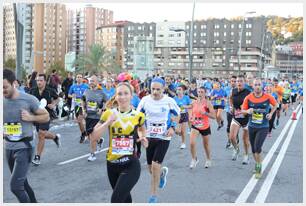 Foto 818 de la carrera en Torre Iberdrola y puente de Deusto