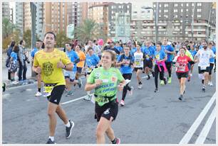 Foto 820 de la carrera en Torre Iberdrola y puente de Deusto