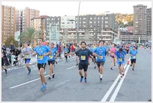 Foto 822 de la carrera en Torre Iberdrola y puente de Deusto