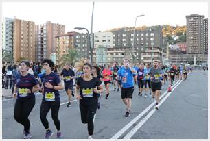 Foto 828 de la carrera en Torre Iberdrola y puente de Deusto