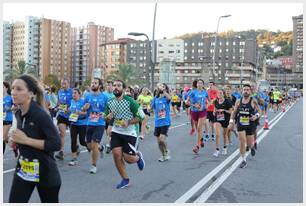 Foto 829 de la carrera en Torre Iberdrola y puente de Deusto