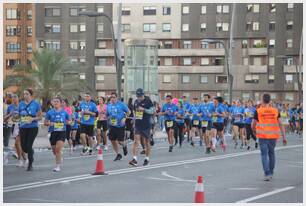 Foto 835 de la carrera en Torre Iberdrola y puente de Deusto