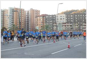 Foto 839 de la carrera en Torre Iberdrola y puente de Deusto