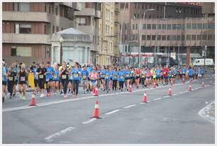 Foto 867 de la carrera en Torre Iberdrola y puente de Deusto