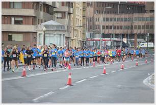 Foto 868 de la carrera en Torre Iberdrola y puente de Deusto