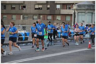 Foto 898 de la carrera en Torre Iberdrola y puente de Deusto