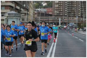 Foto 909 de la carrera en Torre Iberdrola y puente de Deusto