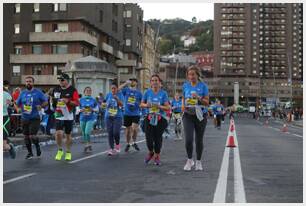 Foto 934 de la carrera en Torre Iberdrola y puente de Deusto