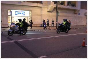 Foto 1000 de la carrera en Torre Iberdrola y puente de Deusto