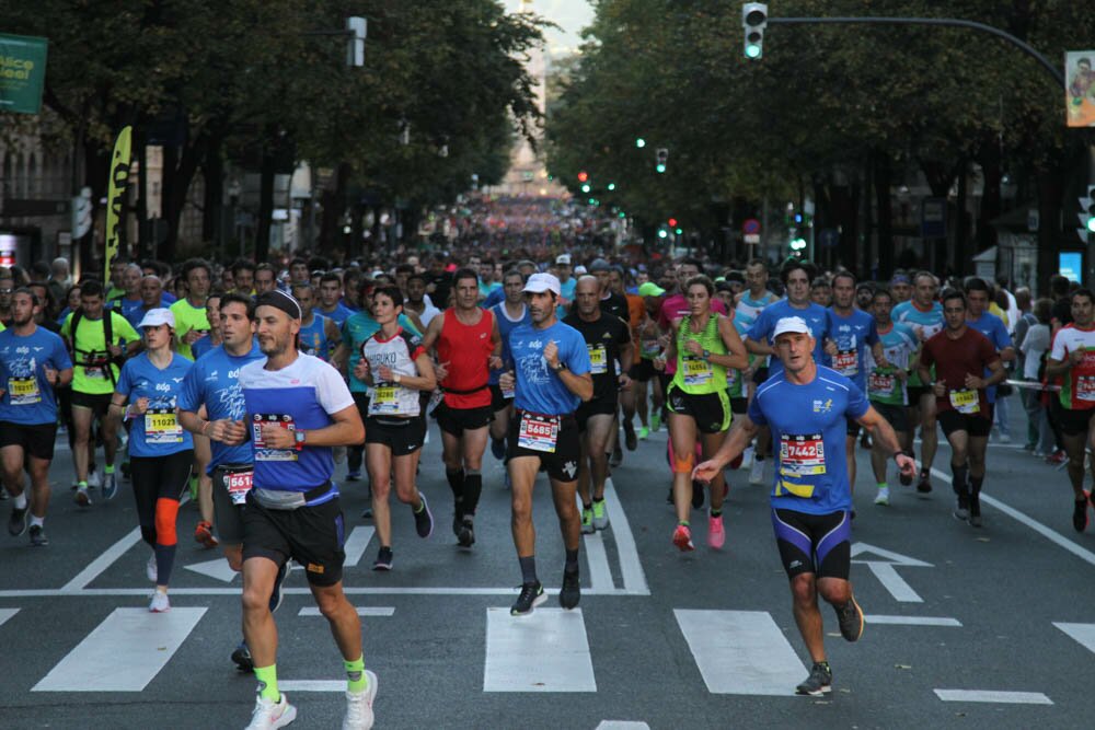 Foto 140 de la carrera en Gran Via