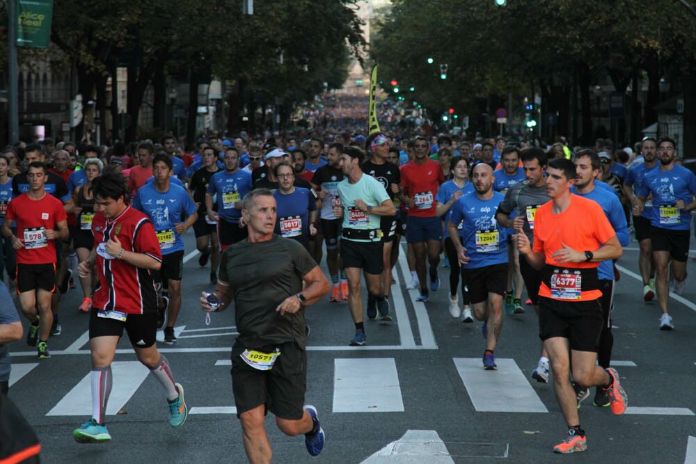 Foto 360 de la carrera en Gran Via