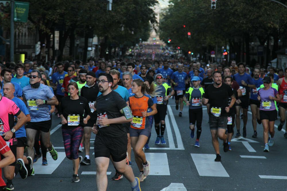 Foto 414 de la carrera en Gran Via