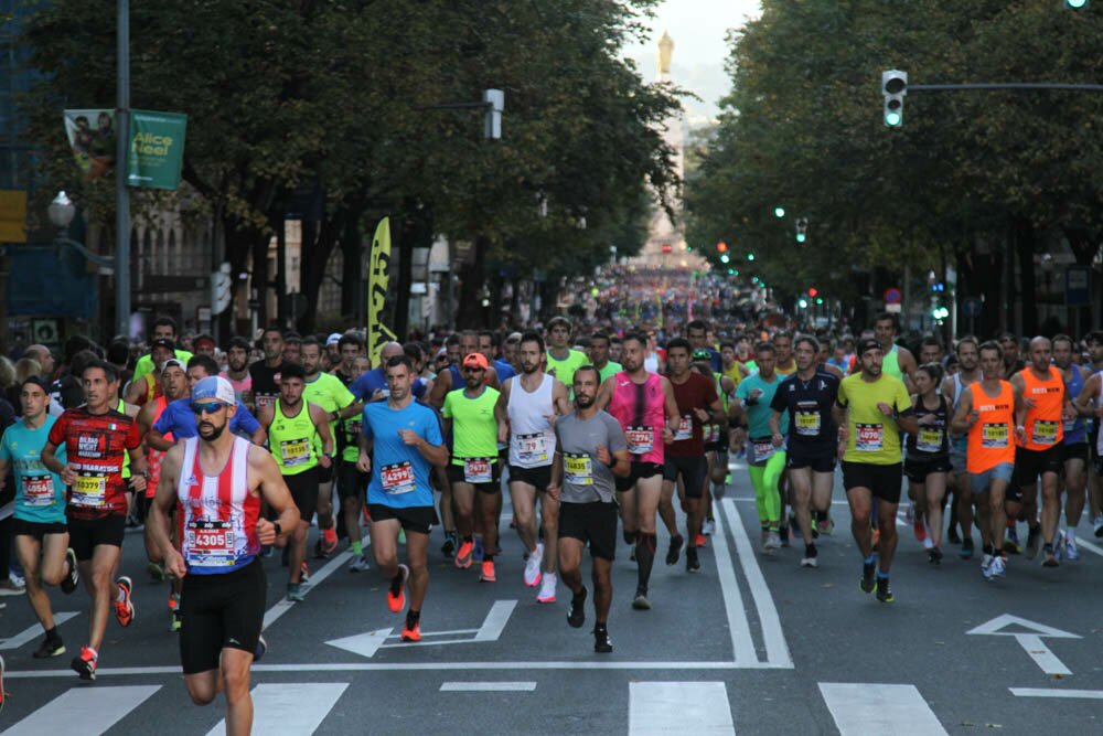 Foto 76 de la carrera en Gran Via