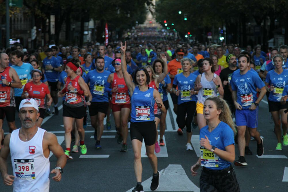 Foto 489 de la carrera en Gran Via