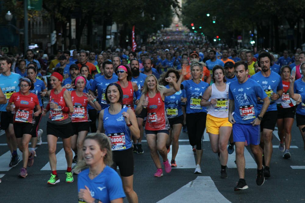 Foto 490 de la carrera en Gran Via