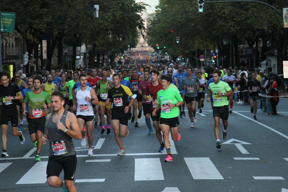 Foto 83 de la carrera en Gran Via