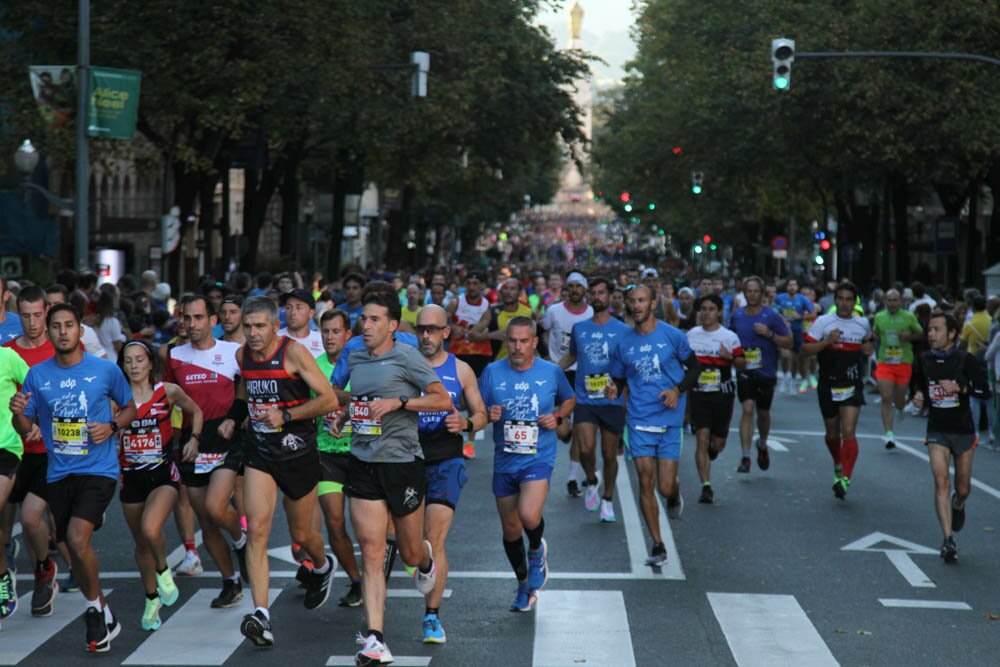 Foto 86 de la carrera en Gran Via