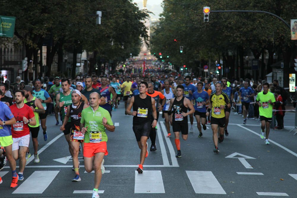 Foto 96 de la carrera en Gran Via