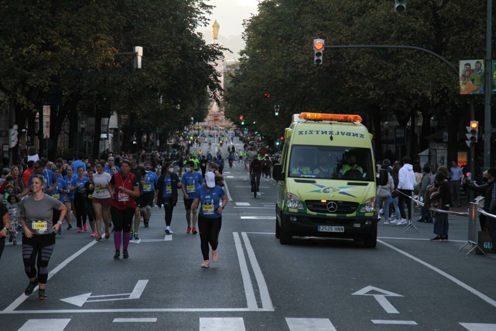 Foto 33 de la carrera en Gran Via