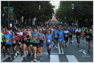 Foto 86 de la carrera en Gran Via