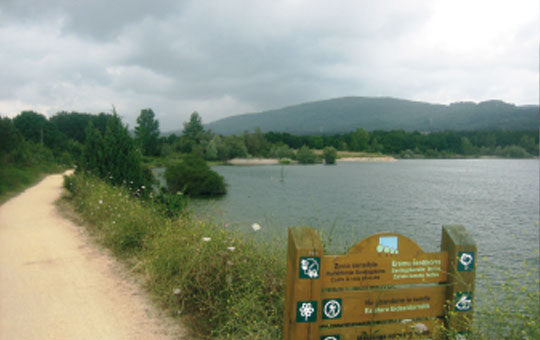 Ullibarri-Gamboa: De La Presa de Ullibarri-Gamboa a Landa